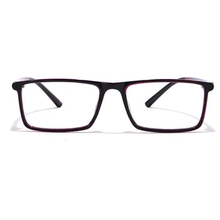 GRAVIATE by Coolwinks E12A7003 Glossy Black Full Frame Rectangle Eyeglasses for Men and Women