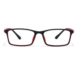 GRAVIATE by Coolwinks E12A7005 Matte Black Full Frame Rectangle Eyeglasses for Men and Women