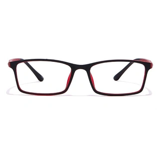 GRAVIATE by Coolwinks E12A7005 Matte Black Full Frame Rectangle Eyeglasses for Men and Women