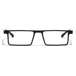 GRAVIATE by Coolwinks E12A7062 Matte Black Full Frame Rectangle Eyeglasses for Men and Women