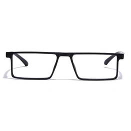 GRAVIATE by Coolwinks E12A7065 Matte Black Full Frame Rectangle Eyeglasses for Men and Women