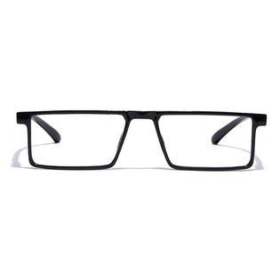 GRAVIATE by Coolwinks E12A7067 Glossy Black Full Frame Rectangle Eyeglasses for Men and Women