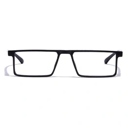 GRAVIATE by Coolwinks E12A7077 Matte Black Full Frame Rectangle Eyeglasses for Men and Women