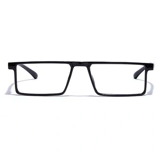 GRAVIATE by Coolwinks E12A7079 Glossy Black Full Frame Rectangle Eyeglasses for Men and Women