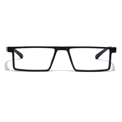 GRAVIATE by Coolwinks E12A7080 Matte Black Full Frame Rectangle Eyeglasses for Men and Women