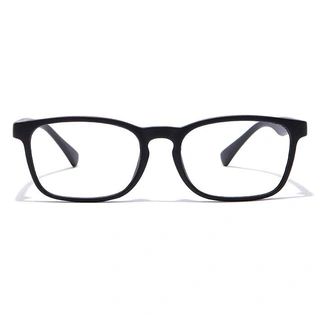 GRAVIATE by Coolwinks E12A7129 Matte Black Full Frame Rectangle Eyeglasses for Men and Women