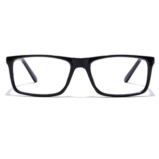 GRAVIATE by Coolwinks E12A7418 Glossy Black Full Frame Rectangle Eyeglasses for Men and Women