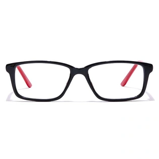 GRAVIATE by Coolwinks E12A7421 Glossy Black Full Frame Rectangle Eyeglasses for Men and Women