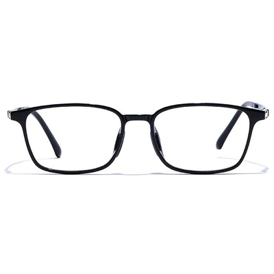 GRAVIATE by Coolwinks E12A7470 Glossy Black Full Frame Rectangle Eyeglasses for Men and Women