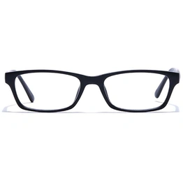 GRAVIATE by Coolwinks E12A7499 Matte Black Full Frame Rectangle Eyeglasses for Men and Women