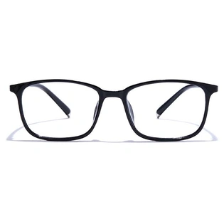 GRAVIATE by Coolwinks E12A7543 Glossy Black Full Frame Rectangle Eyeglasses for Men and Women