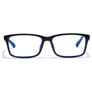 GRAVIATE by Coolwinks E12A7550 Glossy Black Full Frame Rectangle Eyeglasses for Men and Women