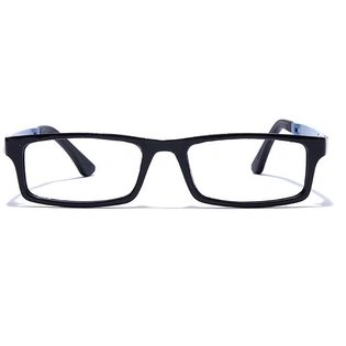 GRAVIATE by Coolwinks E12A7633 Glossy Black Full Frame Rectangle Eyeglasses for Men and Women