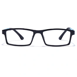 GRAVIATE by Coolwinks E12A7645 Glossy Black Full Frame Rectangle Eyeglasses for Men and Women