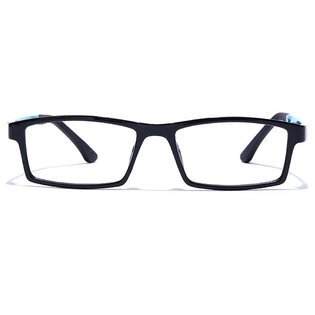 GRAVIATE by Coolwinks E12A7645 Glossy Black Full Frame Rectangle Eyeglasses for Men and Women