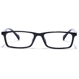 GRAVIATE by Coolwinks E12A7668 Glossy Black Full Frame Rectangle Eyeglasses for Men and Women