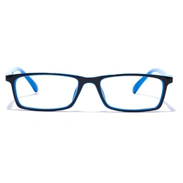 GRAVIATE by Coolwinks E12A7672 Glossy Black Full Frame Rectangle Eyeglasses for Men and Women