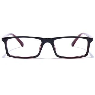 GRAVIATE by Coolwinks E12A7680 Glossy Black Full Frame Rectangle Eyeglasses for Men and Women