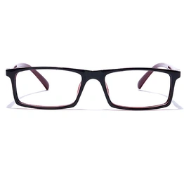 GRAVIATE by Coolwinks E12A7686 Glossy Black Full Frame Rectangle Eyeglasses for Men and Women