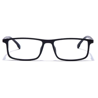 GRAVIATE by Coolwinks E12A7689 Matte Black Full Frame Rectangle Eyeglasses for Men and Women