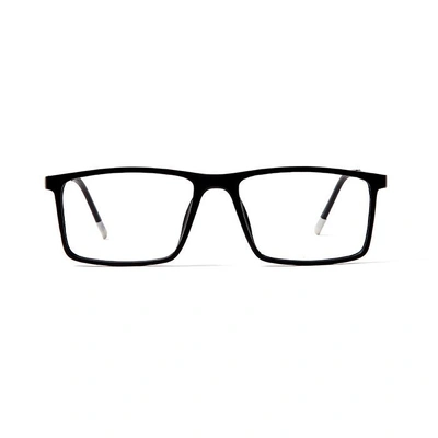 GRAVIATE by Coolwinks E12B5614 Glossy Black Full Frame Rectangle Eyeglasses for Men and Women