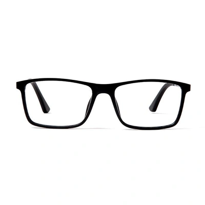 GRAVIATE by Coolwinks E12B5622 Matte Black Full Frame Rectangle Eyeglasses for Men and Women