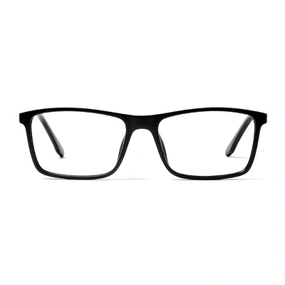 GRAVIATE by Coolwinks E12B5640 Glossy Black Full Frame Rectangle Eyeglasses for Men and Women