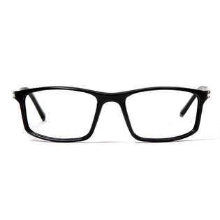 GRAVIATE by Coolwinks E12B5656 Matte Black Full Frame Rectangle Eyeglasses for Men and Women