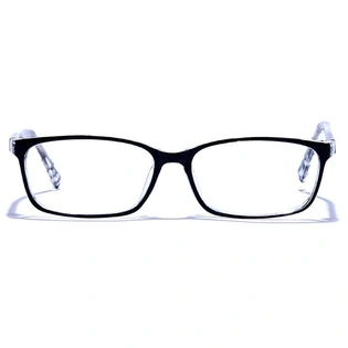 GRAVIATE by Coolwinks E12B6450 Glossy Black Full Frame Rectangle Eyeglasses for Men and Women