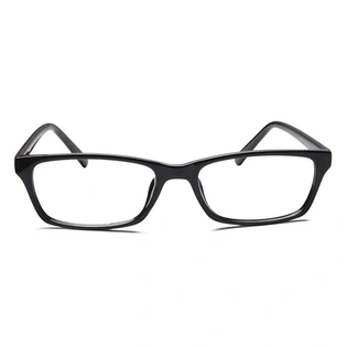 GRAVIATE by Coolwinks E12B6544 Glossy Black Full Frame Rectangle Eyeglasses for Men and Women