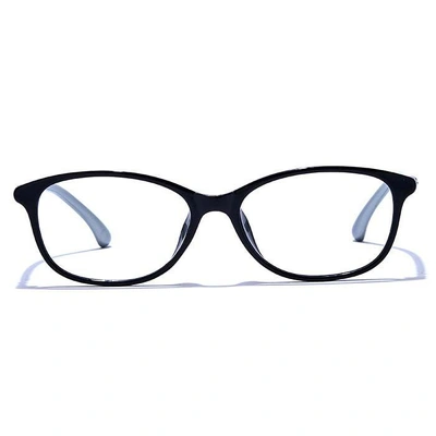 GRAVIATE by Coolwinks E12B6583 Glossy Black Full Frame Rectangle Eyeglasses for Men and Women