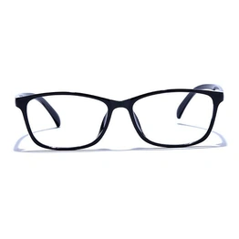 GRAVIATE by Coolwinks E12B6585 Glossy Black Full Frame Rectangle Eyeglasses for Men and Women