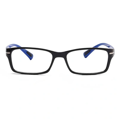 GRAVIATE by Coolwinks E12B6908 Glossy Black Full Frame Rectangle Eyeglasses for Men and Women