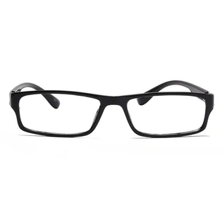 GRAVIATE by Coolwinks E12B6910 Glossy Black Full Frame Rectangle Eyeglasses for Men and Women