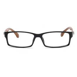 GRAVIATE by Coolwinks E12B6913 Glossy Black Full Frame Rectangle Eyeglasses for Men and Women