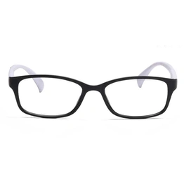 GRAVIATE by Coolwinks E12B6916 Matte Black Full Frame Rectangle Eyeglasses for Men and Women