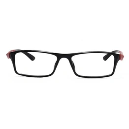 GRAVIATE by Coolwinks E12B6921 Glossy Black Full Frame Rectangle Eyeglasses for Men and Women