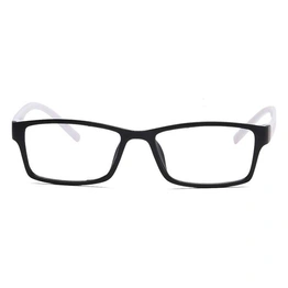 GRAVIATE by Coolwinks E12B6926 Matte Black Full Frame Rectangle Eyeglasses for Men and Women