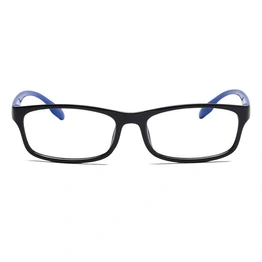 GRAVIATE by Coolwinks E12B6936 Glossy Black Full Frame Rectangle Eyeglasses for Men and Women