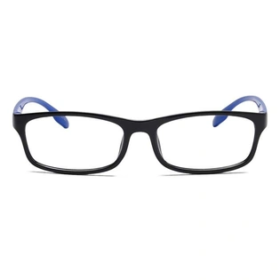 GRAVIATE by Coolwinks E12B6936 Glossy Black Full Frame Rectangle Eyeglasses for Men and Women