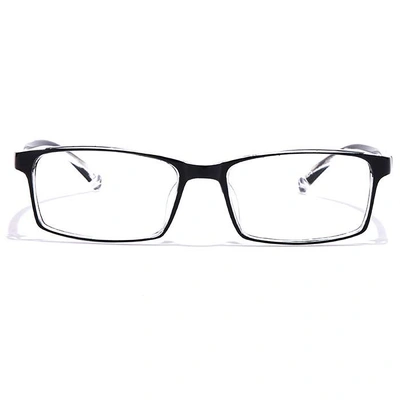 GRAVIATE by Coolwinks E12B6971 Glossy Black Full Frame Rectangle Eyeglasses for Men and Women