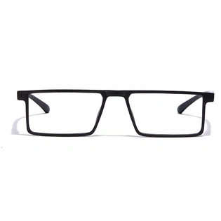 GRAVIATE by Coolwinks E12B7079 Matte Black Full Frame Rectangle Eyeglasses for Men and Women