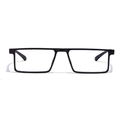 GRAVIATE by Coolwinks E12B7079 Matte Black Full Frame Rectangle Eyeglasses for Men and Women