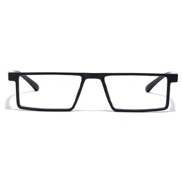 GRAVIATE by Coolwinks E12B7081 Matte Black Full Frame Rectangle Eyeglasses for Men and Women