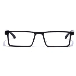 GRAVIATE by Coolwinks E12B7084 Matte Black Full Frame Rectangle Eyeglasses for Men and Women