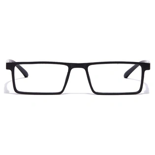 GRAVIATE by Coolwinks E12B7085 Matte Black Full Frame Rectangle Eyeglasses for Men and Women