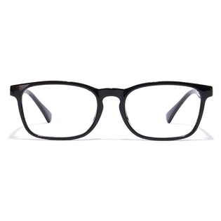 GRAVIATE by Coolwinks E12B7128 Glossy Black Full Frame Rectangle Eyeglasses for Men and Women