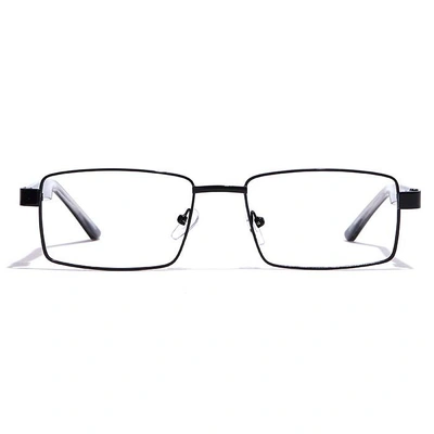 GRAVIATE by Coolwinks E12B7154 Glossy Black Full Frame Rectangle Eyeglasses for Men and Women