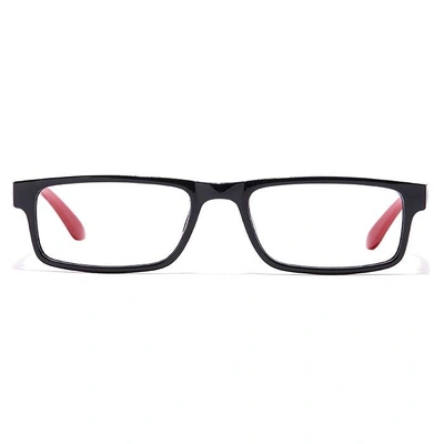 GRAVIATE by Coolwinks E12B7229 Glossy Black Full Frame Rectangle Eyeglasses for Men and Women