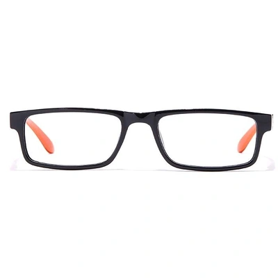 GRAVIATE by Coolwinks E12B7230 Glossy Black Full Frame Rectangle Eyeglasses for Men and Women